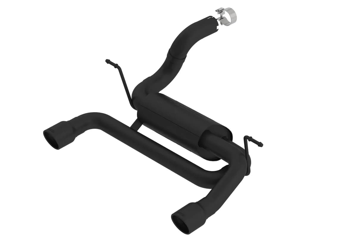 Wran Jljlu Ft18-Ft19 2.0l Turbo Atmt 2+4wd 24dr s rd rl AC sr Atak 2.75in 2.5in Tip 3.5in rd x 6in Black Coated