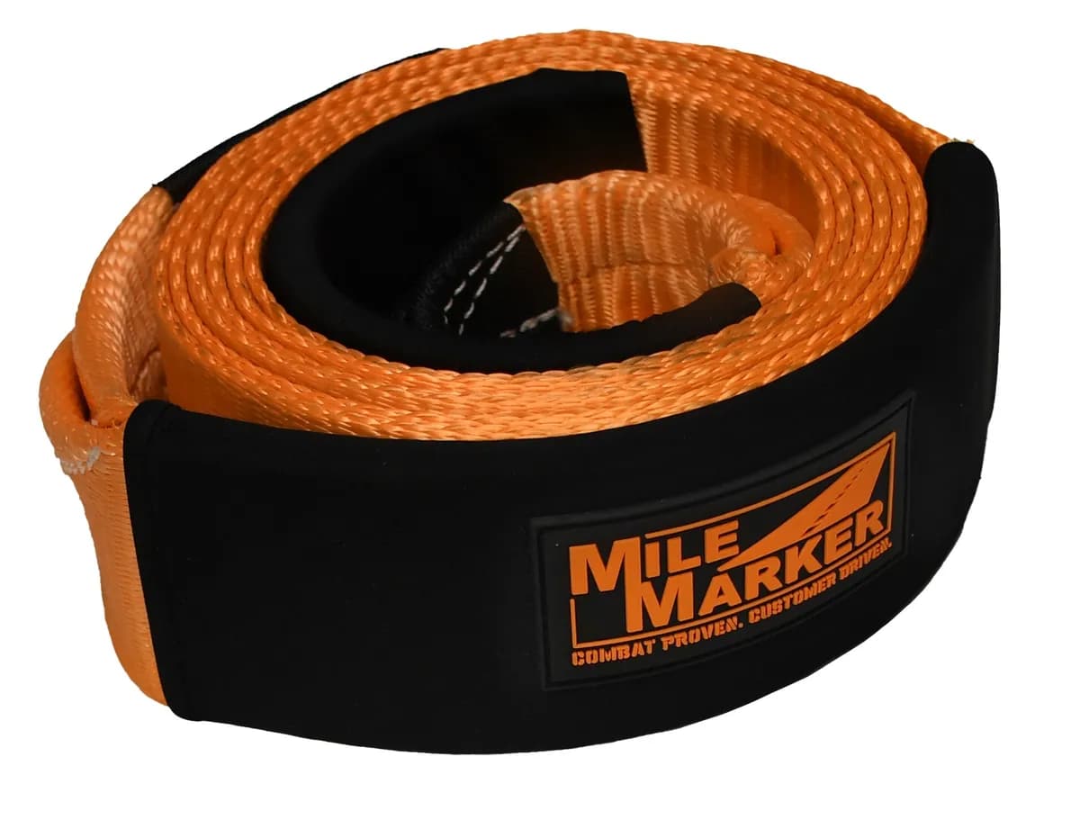Mile Marker 19330TOW 3IN x 30ft Orange Tow Strap