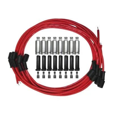 Wire Set Ultra Universal gm ls 135 Deg Plug Boots Red Wire