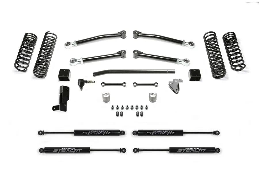2020c Jeep JL 4WD 4door Diesel/392 3in Trail Lift Kit W/Stealth Shocks