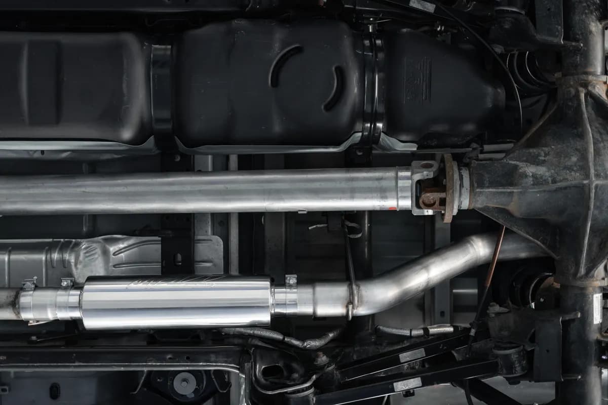 Armor Pro Cat Back Exhaust System; 4 in.; 5 in. Outlet Diameter Tip; Single Side Exit; T304 Stainless Steel;