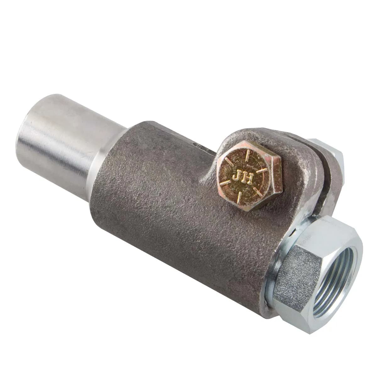 Double Adjuster Tube Adapter 7/8 Inch-14 Left Hand Thread 1 Inch ID Tube Synergy MFG