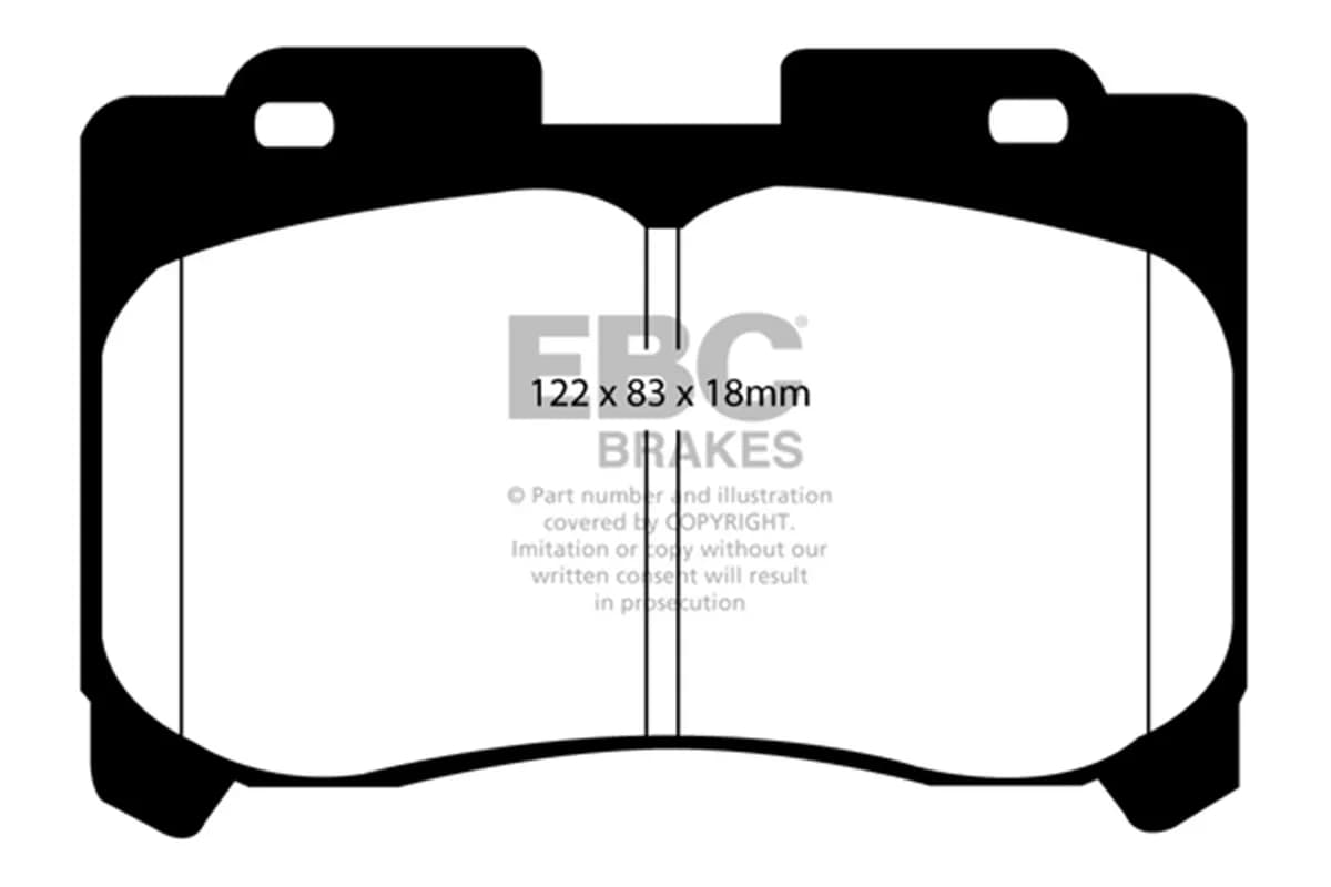 S10 Kits Greenstuff 2000 and GD Rotors; Front; FMSI Pad No. D629; Vented; 5 Bolt Holes; 315mm Dia.; 59mm Height; 32mm Thick; For Toyota Celica GT4 - ST205 2.0L 1994-1999;
