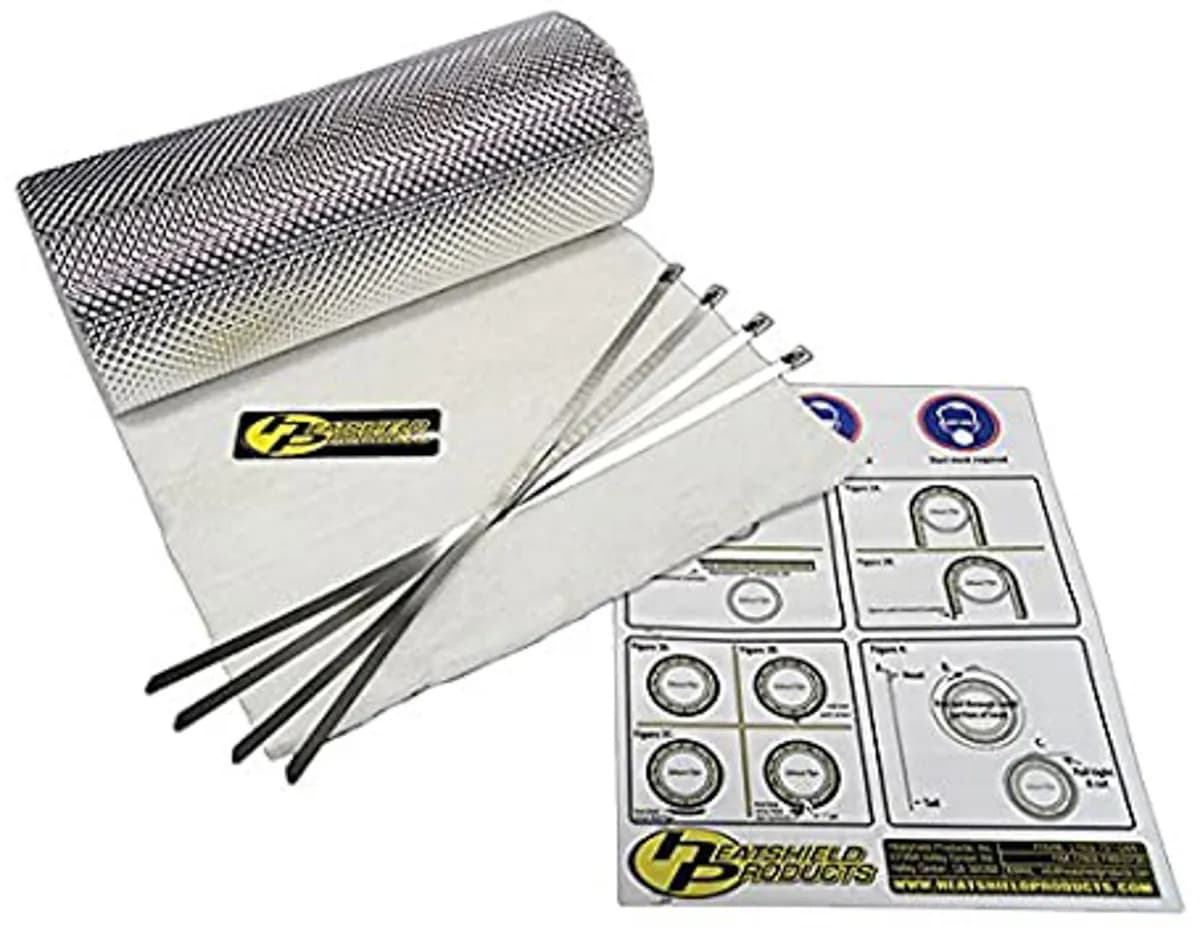 Heatshield Products 176005 - Armor Kit 1/2 thk x 1 x 5 ft w/ties