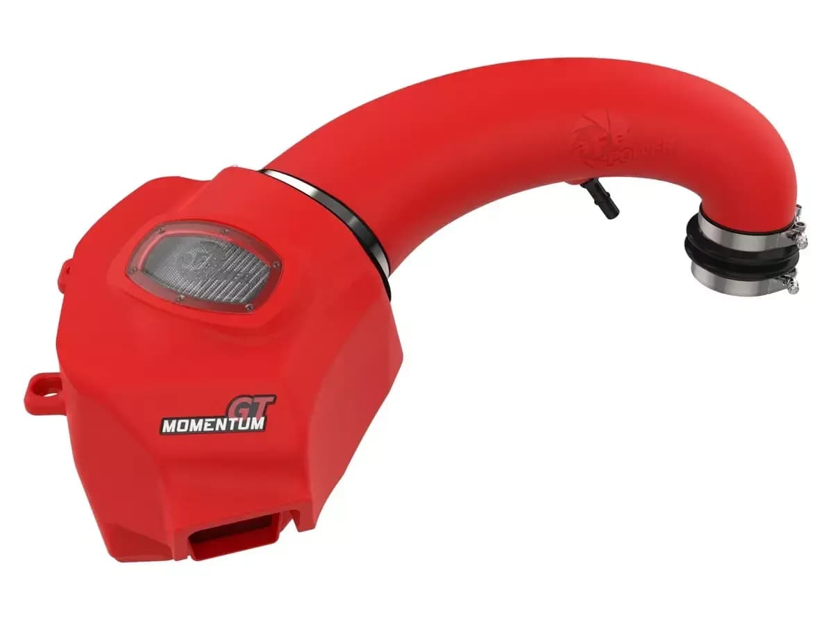Momentum gt Cold Air Intake System Red w Pro Dry s Filter RAM 1500 dt 19-23 V8-5.7l Hemi