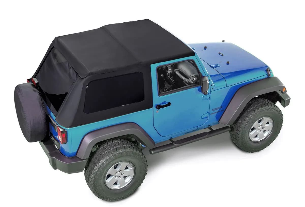 Steinjäger Tops and Covers Wrangler JK 2007-2018 Replacement Slant Back for 2 Door