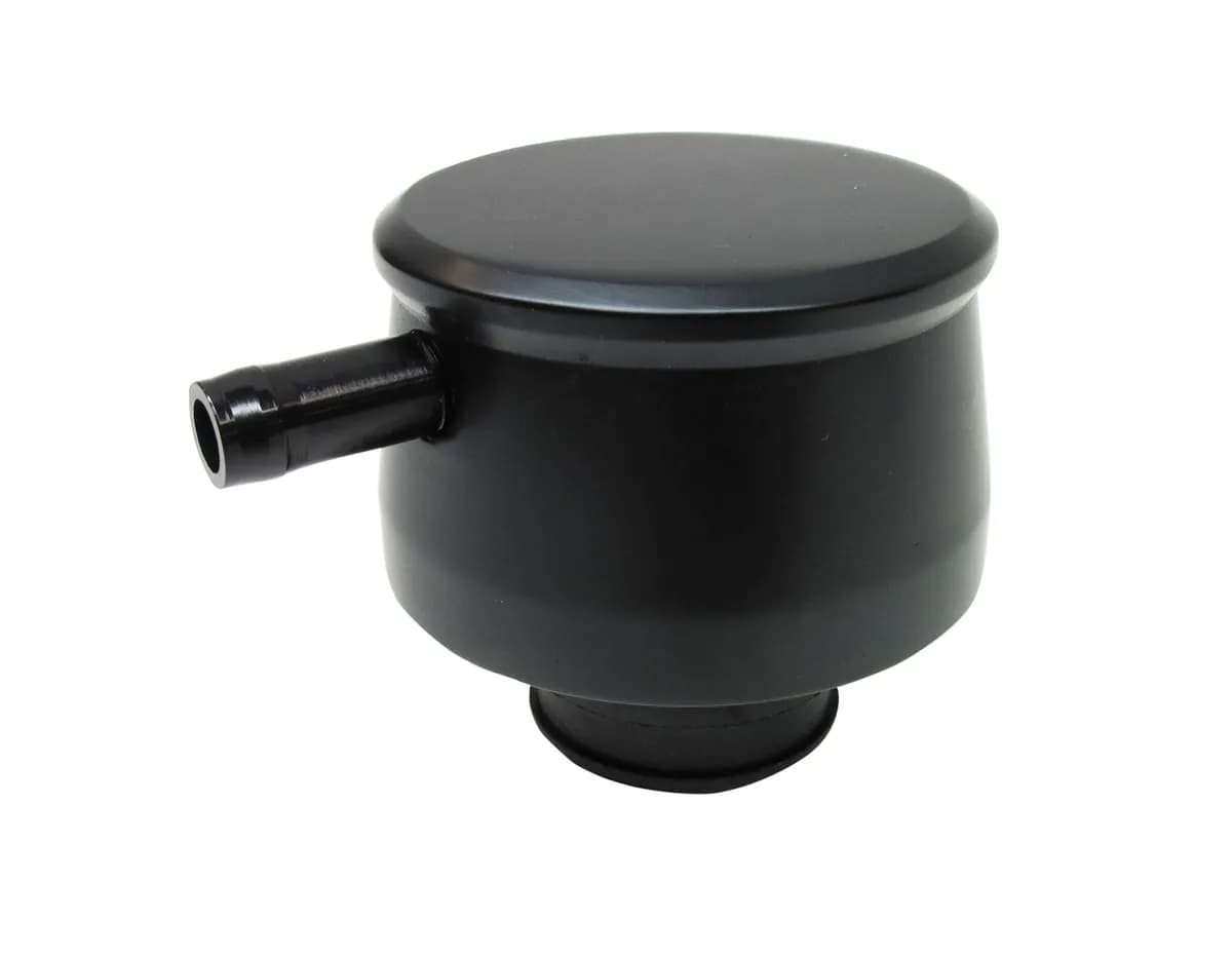 PRW - Valve Cover Breather Kit, Push In Style, Black Anodized - 4120441