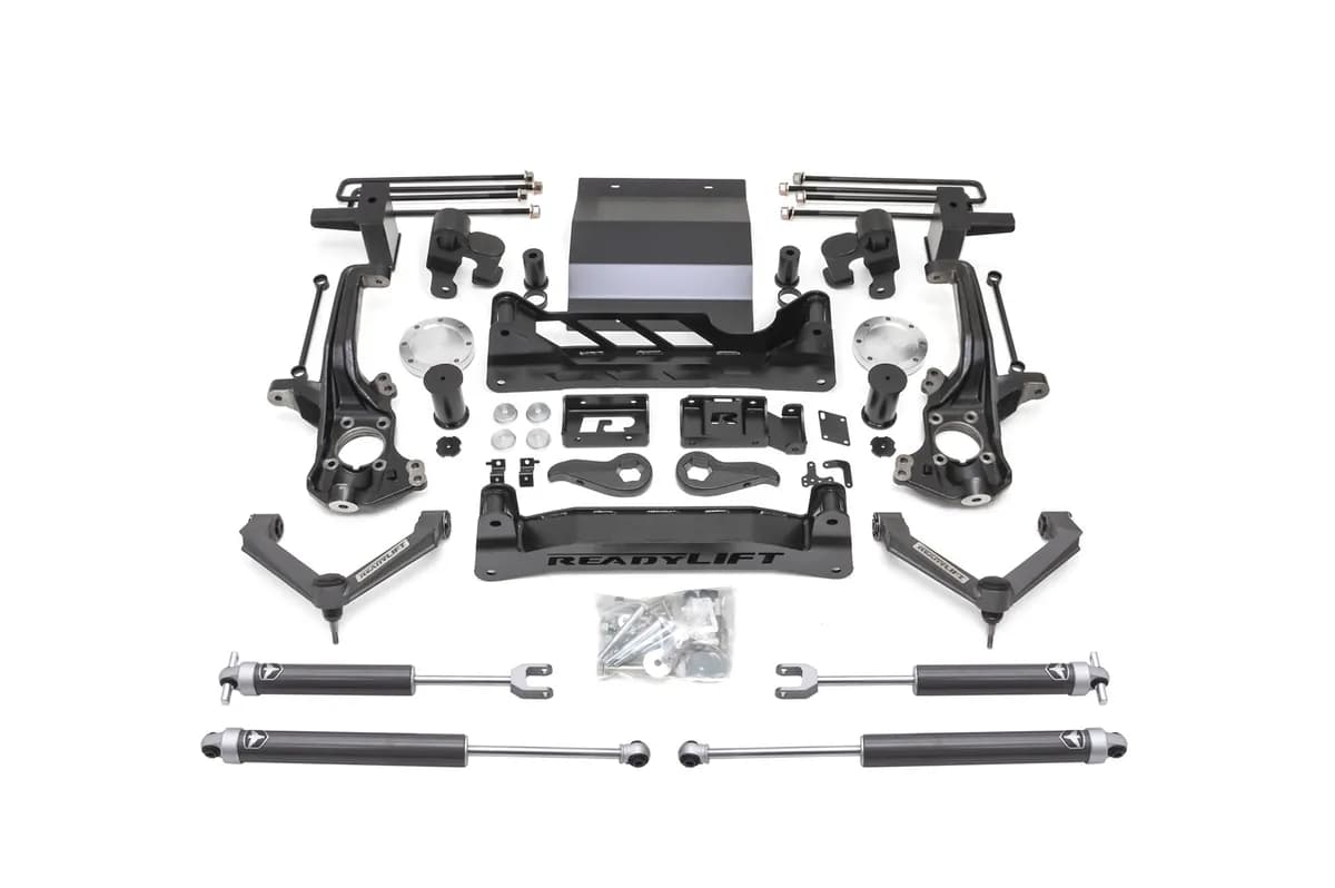 ReadyLift Suspension 8 Lift Kit - GM Silverado / Sierra 2500HD/3500HD W/ Falcon 2.1 Shocks 2020-2025 44-30821