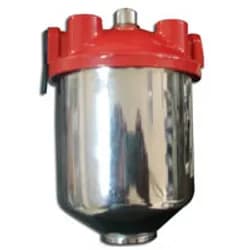 Large Red Top Single P ort Fuel Filter