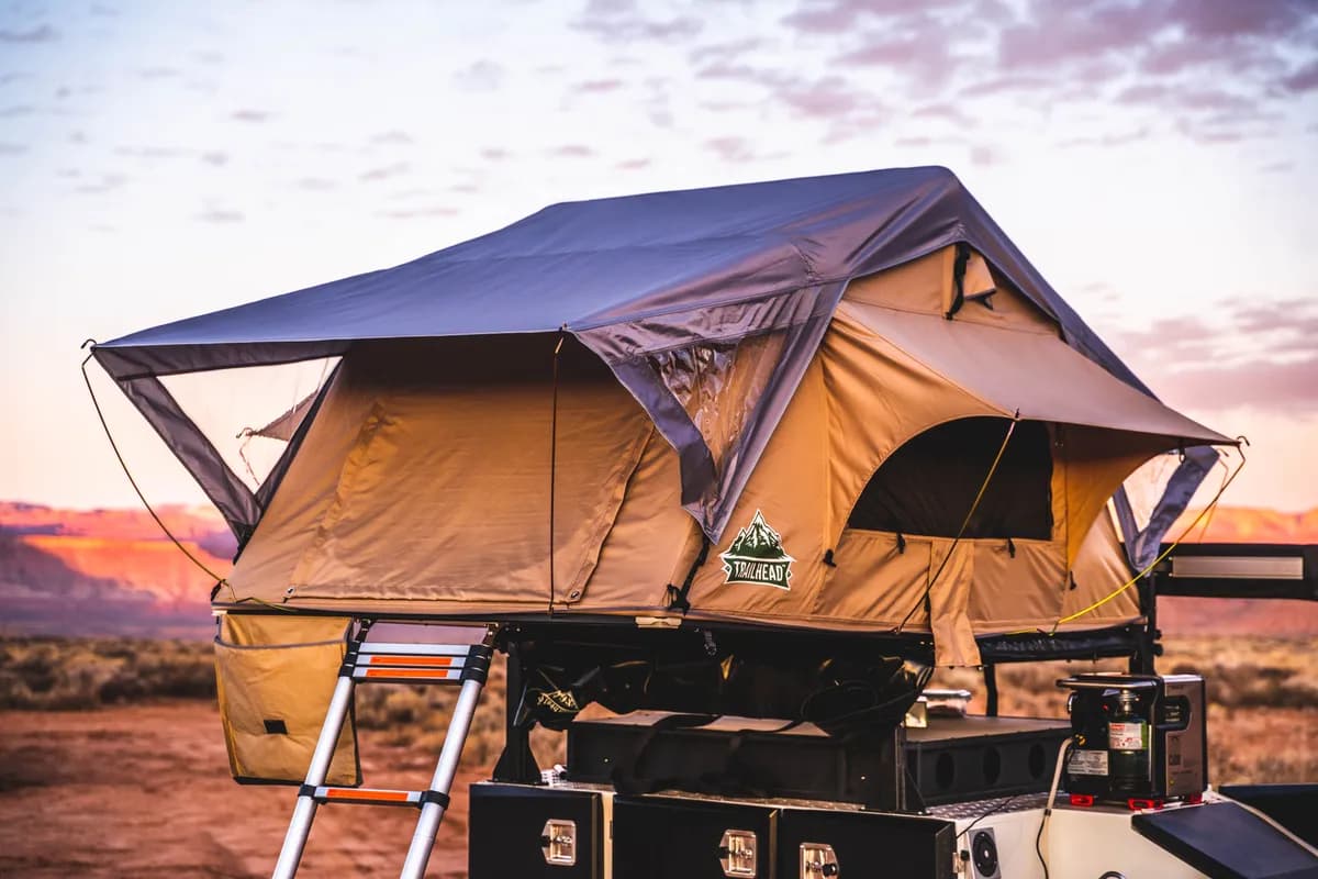Tuff Stuff Overland Ts-Rtt-Trailhead Trailhead™ Roof Top Tent, 2 Person