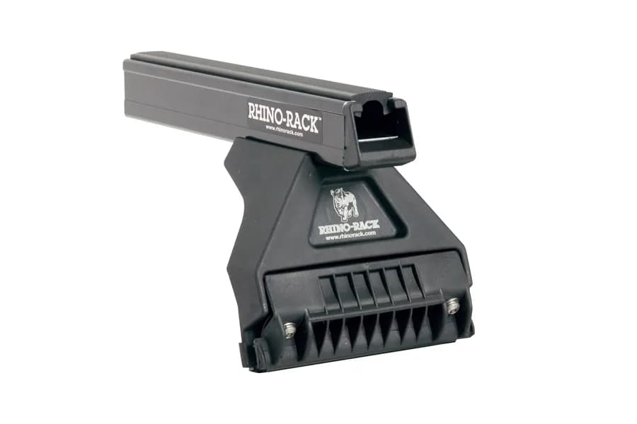 Rhino Rack Heavy Duty RL110 Black 2 Bar Roof Rack - 59in - JL 2dr