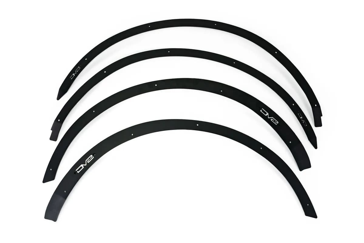 DV8 Offroad Fender Flare Deletes - Front & Rear - Bronco 2021+
