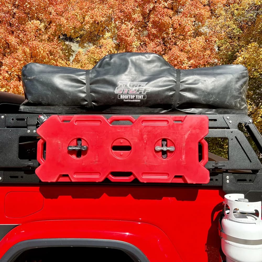 2020-2023 Jeep Gladiator Overland Rack - Flip Up Sides Rock Slide Engineering