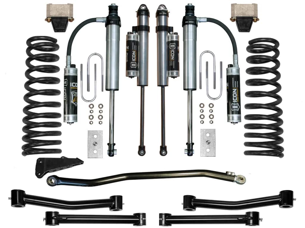 **price Only**03-08 Dodge RAM 2500/3500 4WD 4.5" Stage 5 Suspension System W Tubular Link Arms