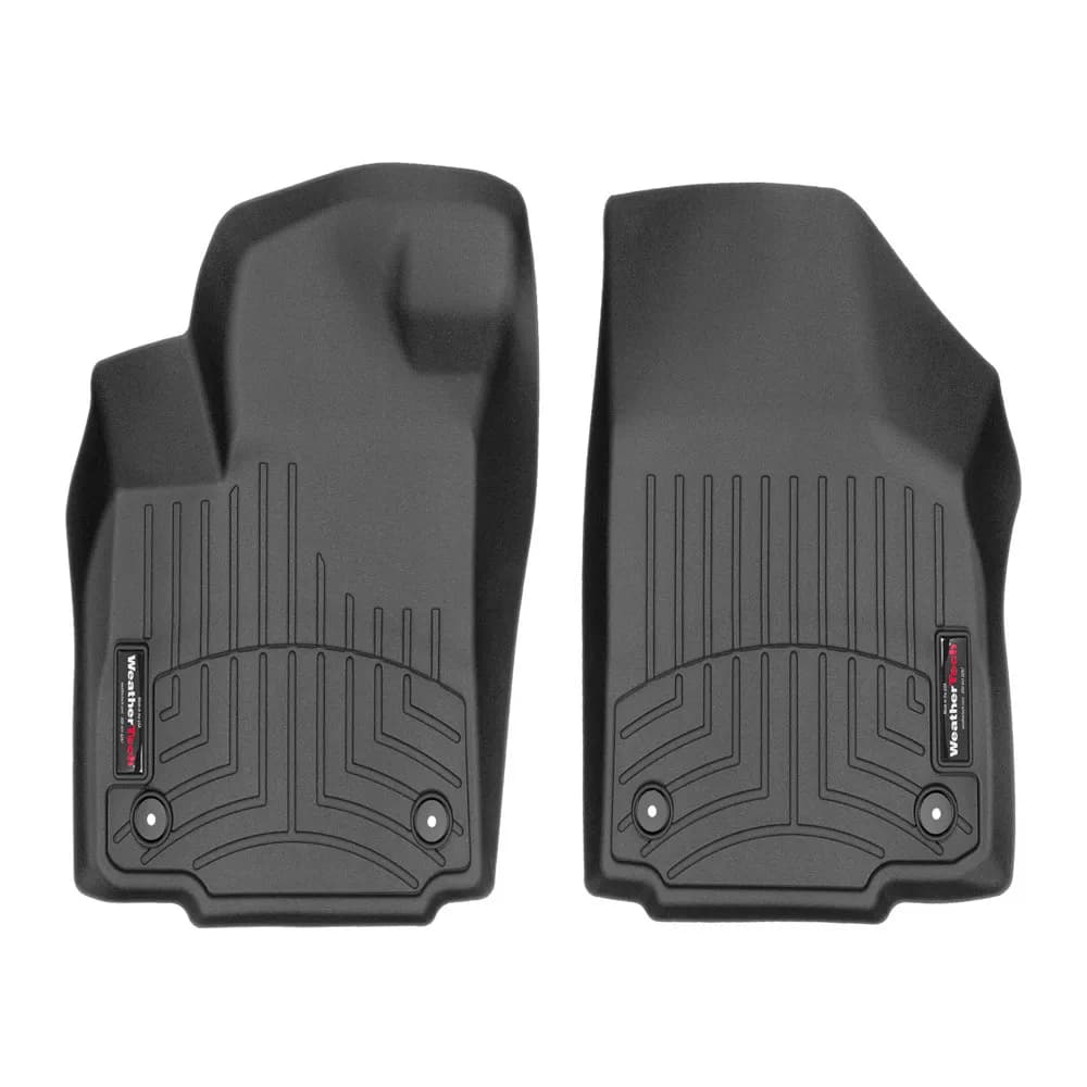 2008 - 2014 Chevrolet Silverado 25003500 Front FloorLiner Vinyl Floors - Black