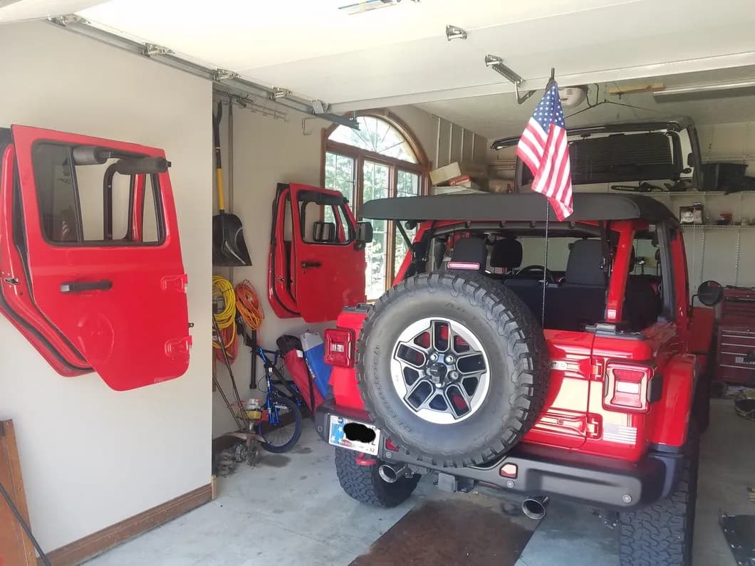 Jeep Wrangler Door Hanger JL JK TJ YJ CJ All Years