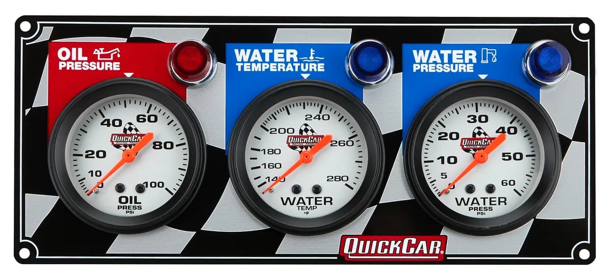 3 Gauge Panel OP/WT/WP