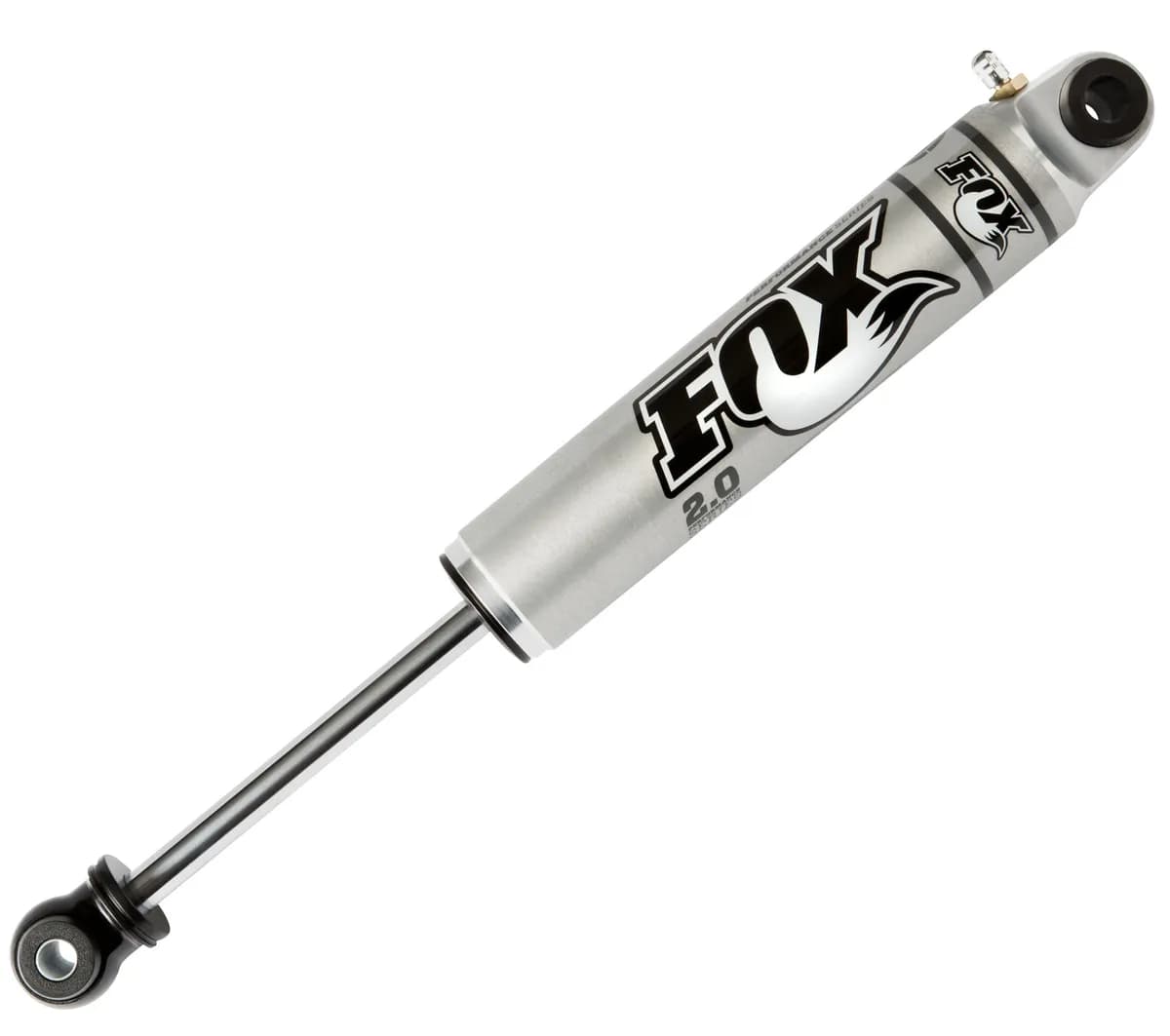 07-18 Jeep Wrangler JK Steering Stabilizer 1/2 Inch Shaft Performance Series 2.0 Internal Floating Piston 7.1 Inch Fox Offroad Shocks