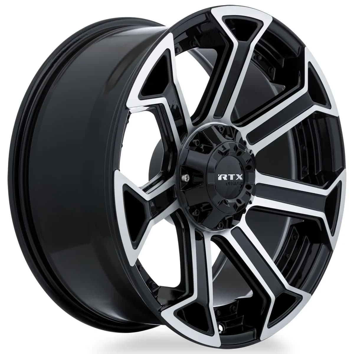 Peak 20x10 5x127 Et18 Cb71.5 Gloss Black Machined