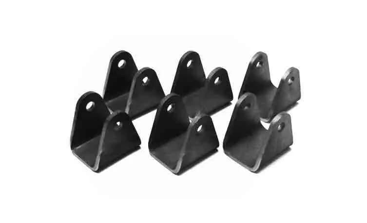 Steinjäger Tabs and Clevises, Weld On 4 Link Tab and Clevis Kits 0.500 Bore Straight Mount 2.50 Inch Clevis Jaw 6 Clevises