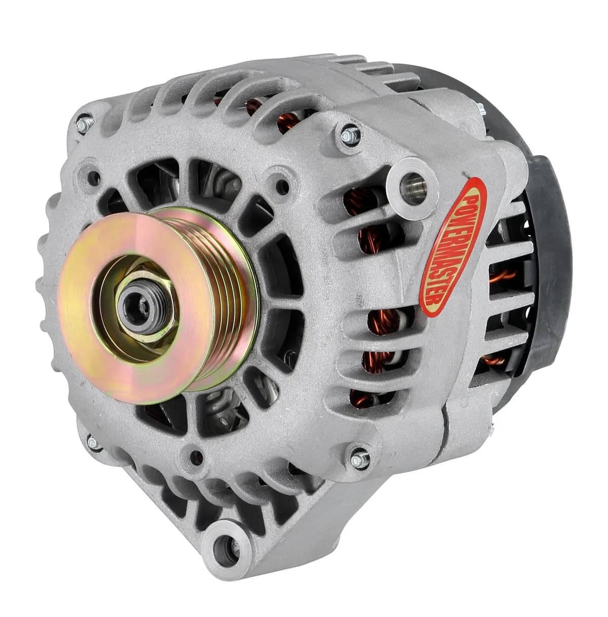 Alternator; AD230; Offset 2 in. Spools; 120 Amp; 95 Idle; Natural;