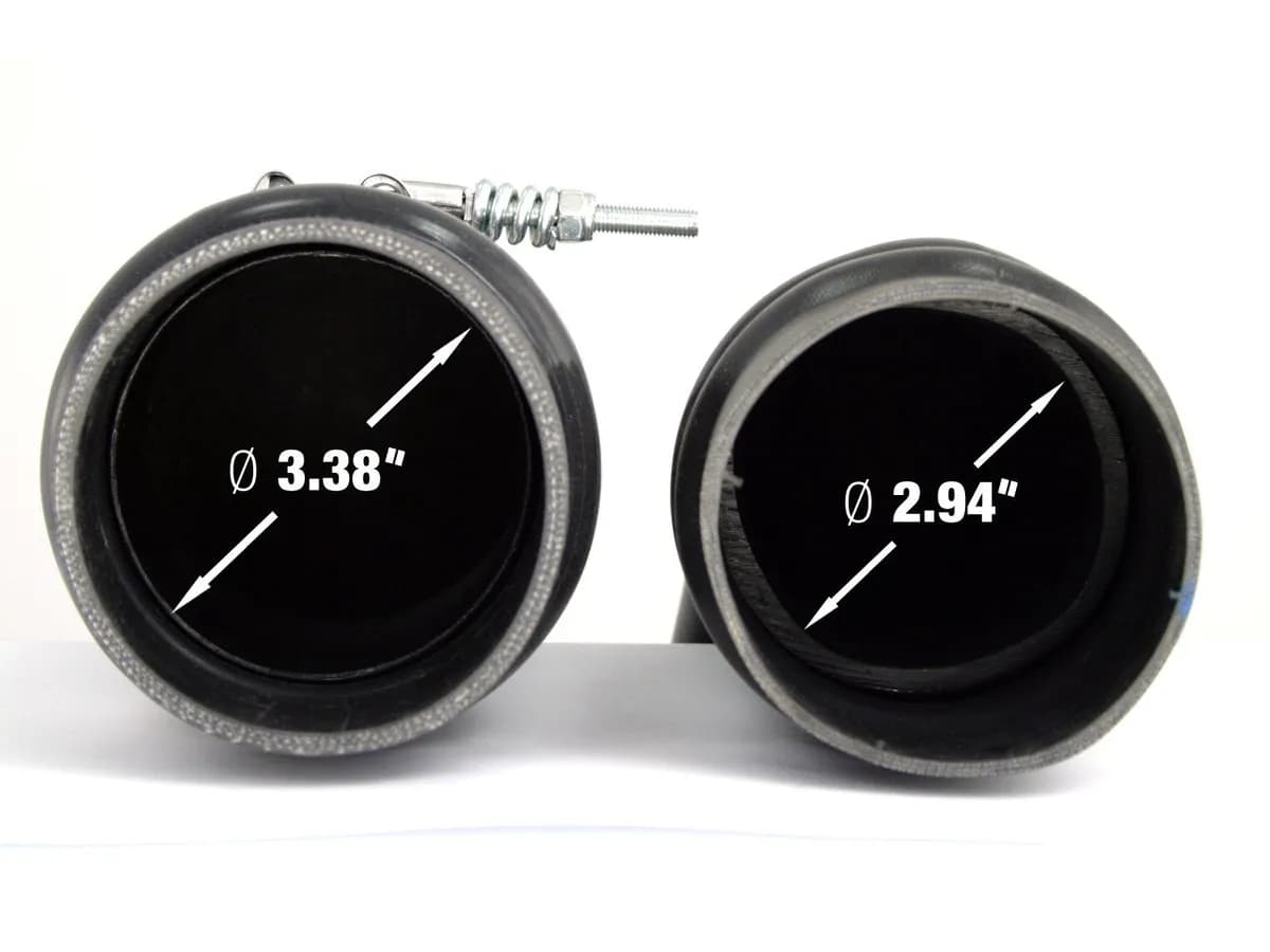 I/C Tube Out; Dodge Dsl Trucks 1011 L66.7l (Td)