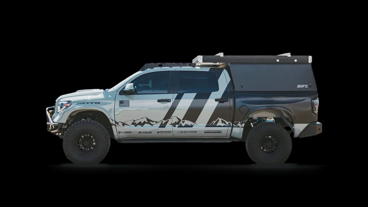 The Bear Paw (2007-2021 Tundra Camper Roof Rack)