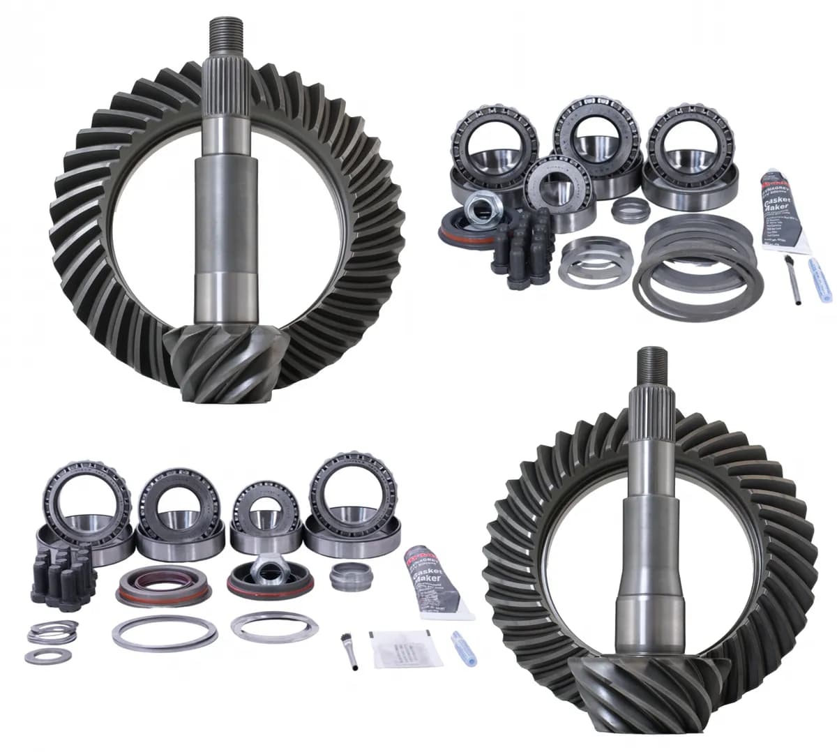 2009 and Up Chevy 1500 8.68.25 4.88 Gear Package Front and Rear Gears and Master Kits
