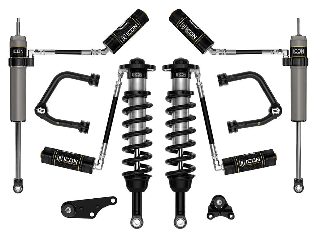 ICON 2024-2025 Toyota Tacoma 1.25-3" Lift, Stage 4 Suspension System, Tubular
