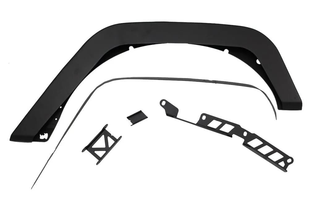 Go Rhino 701132T - Trailline Rear Fenders - Textured Black