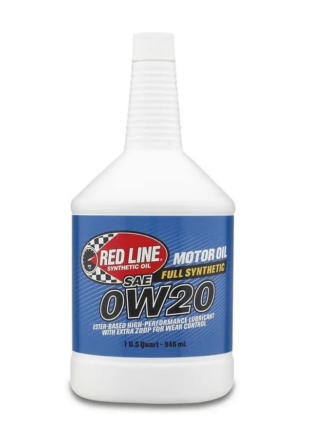 0W20 Synthetic Oil 1 Quart Red Line Oil