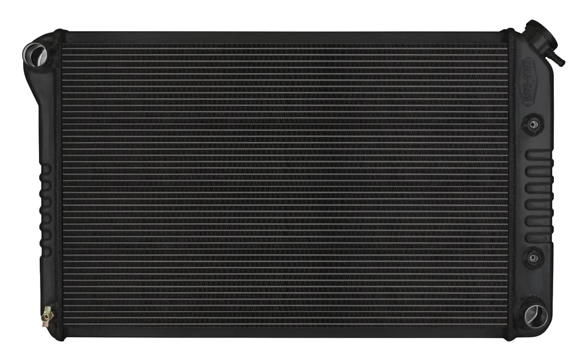 70-81 Camaro Automatic Aluminum Performance Radiator Black Night Rider Series Cold Case Radiators