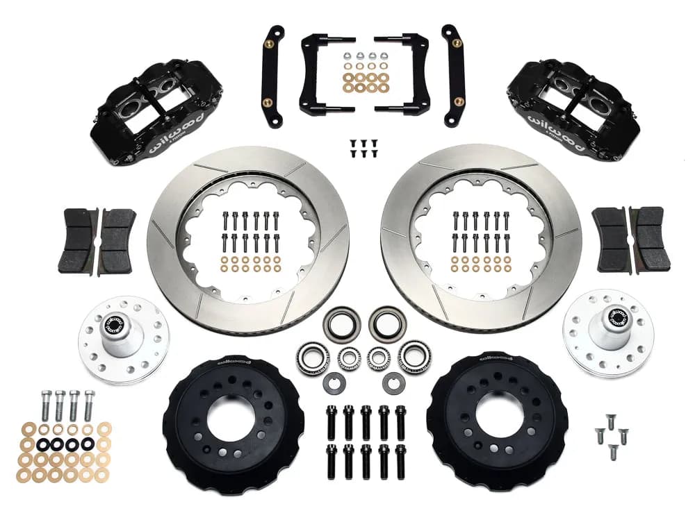 1979 - 1990 Buick, Chevrolet, Oldsmobile, Pontiac Forged Narrow Superlite 6R Big Brake Front Brake Kit (Hub) - 140-10493