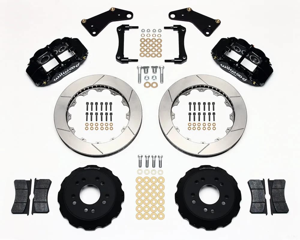 1965 - 1982 Chevrolet Forged Narrow Superlite 6R Big Brake Front Brake Kit (Hat) - 140-10616