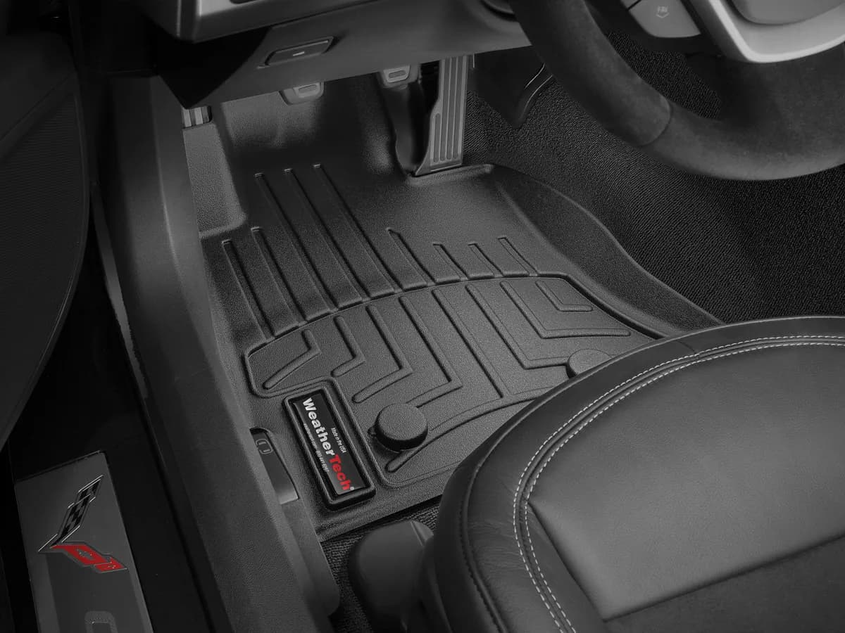 2014 + Chevrolet Corvette Front FloorLiner Black