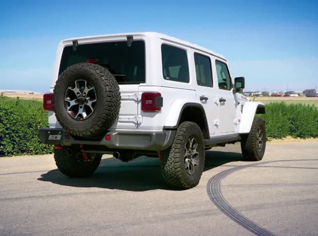 Wran Jljlu Ft18-Ft19 2.0l Turbo Atmt 2+4wd 24dr s rd rl AC sr S-Type 2.75in 2.5in Tip 3.5in rd x 6in Black Coated
