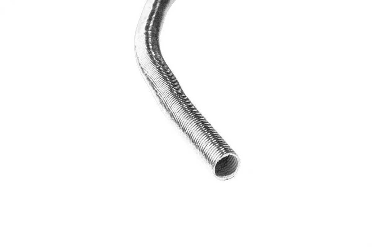 Heat Sleeve 1 1/2 Inch x 3 Foot Wire/Hose Insulation Up To 750 Degree Silver Thermo Flex Thermo Tec