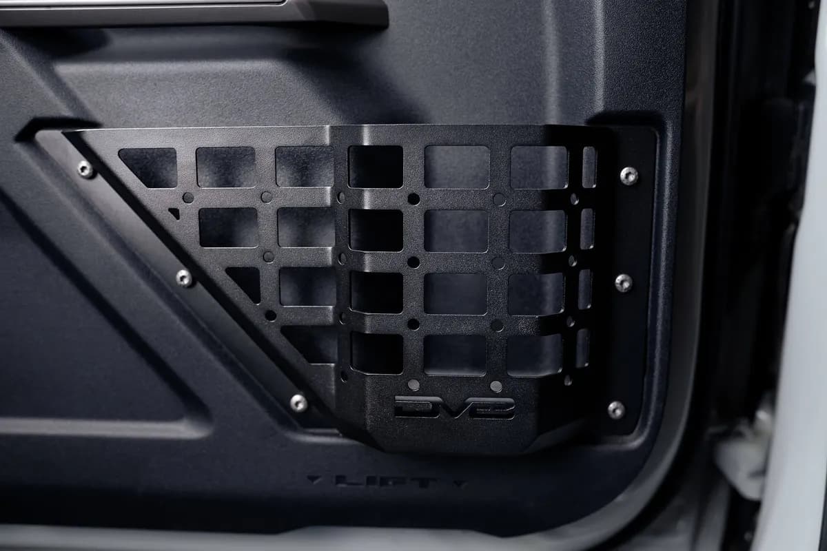 DV8 Offroad 2021-2022 Ford Bronco Front Door Pocket Molle Panels
