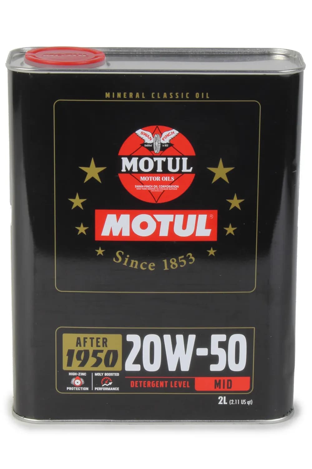 Motul 110621 CLASSIC PERFORMANCE 20W-50 10X2L US