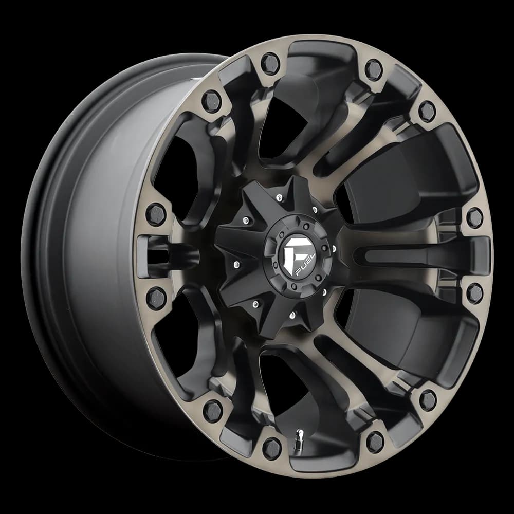 Fuel Wheels | Vapor | Matte Black Double Dark Tint
