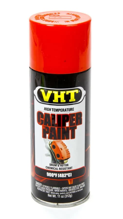 High Temperature Caliper Paint; Real Orange; 11 Oz. Aerosol