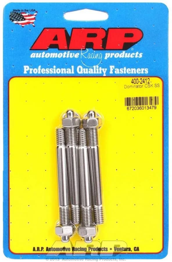 Dominator With 1/2in or 1in ss Spacer Carb Stud Kit