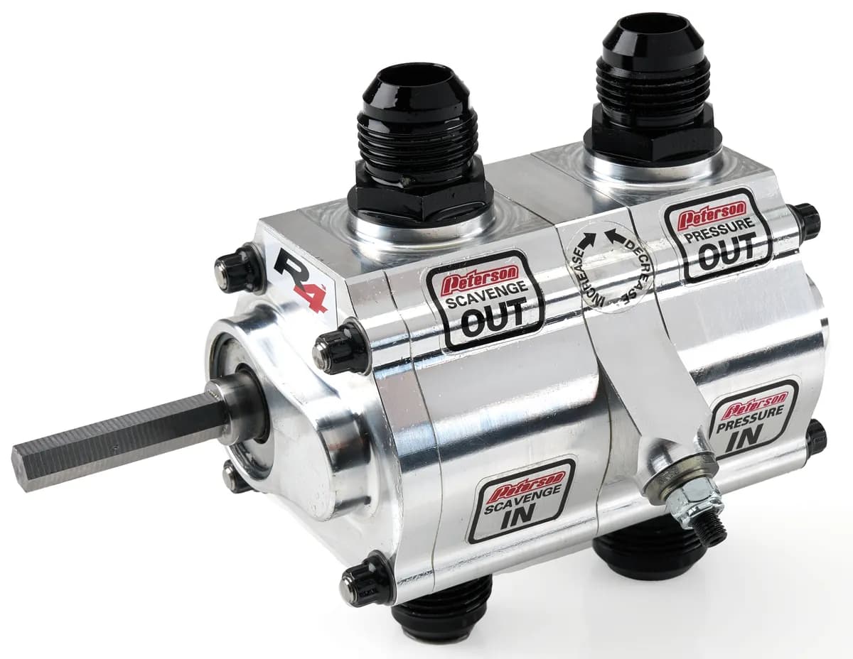 Oil Pump 2-Stage R4 w/ Rear Drive