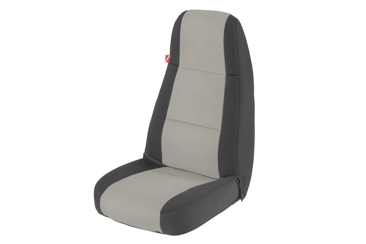 Jeep Wrangler Neoprene Seat Covers for 87-90 Jeep Wrangler YJ Light Gray Diver Down