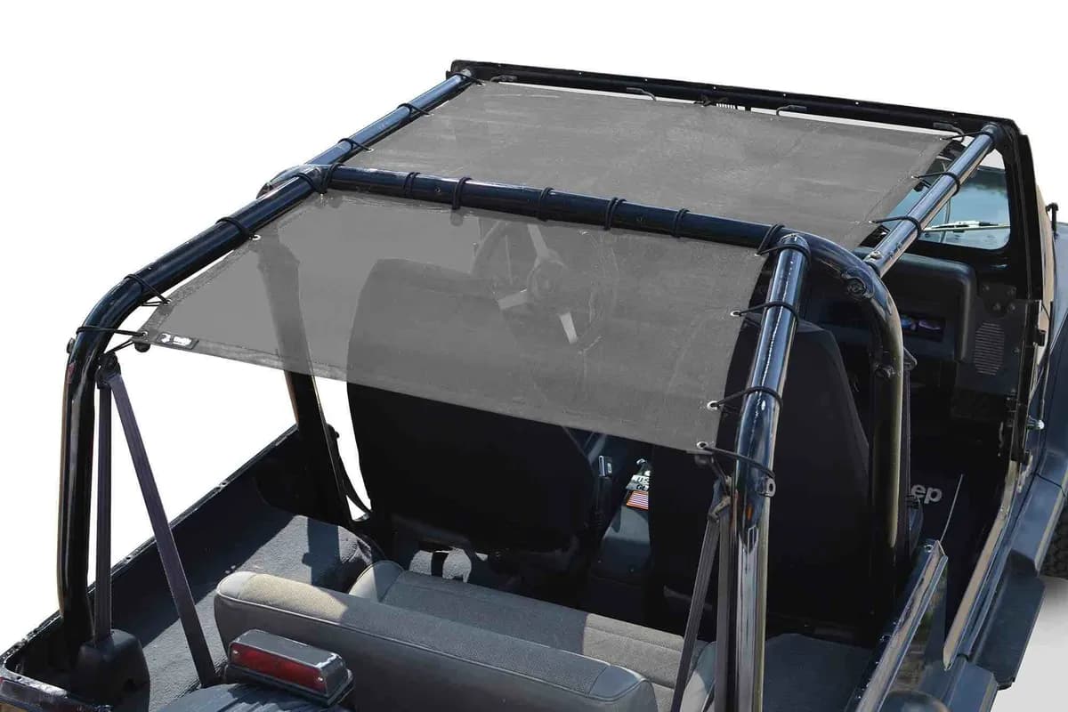 Tops and Covers 1987-1995 Fabric Teddy Gray Front Seats Only