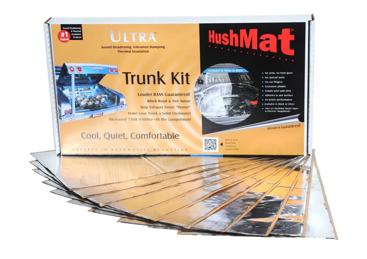 Trunk Kit w/ 10 Sheets of 12x23in Ultra w/ Silver Foil 19.1 sq ft