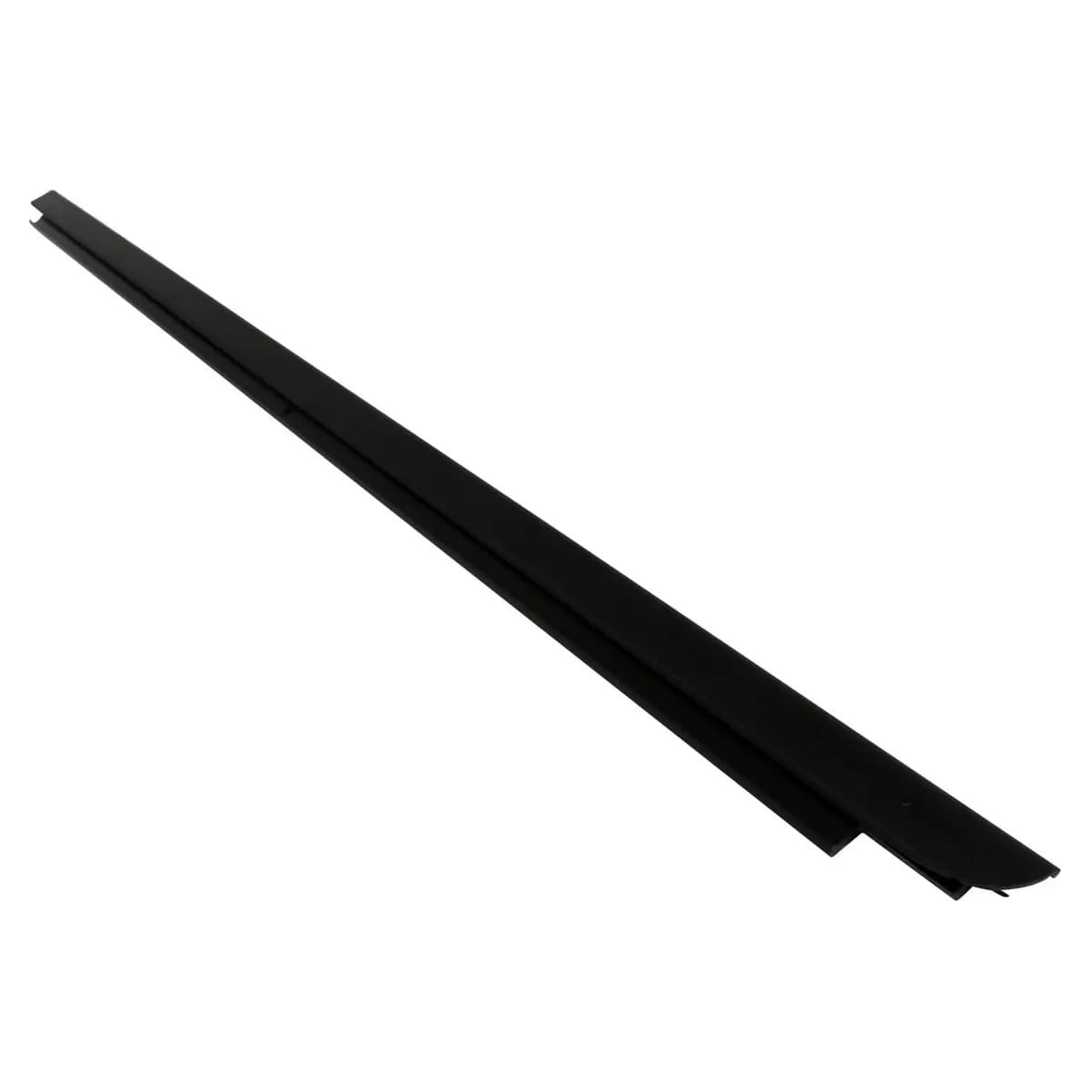 Door Glass Weatherstrip; Left Front Outer; w/Full Steel Doors;