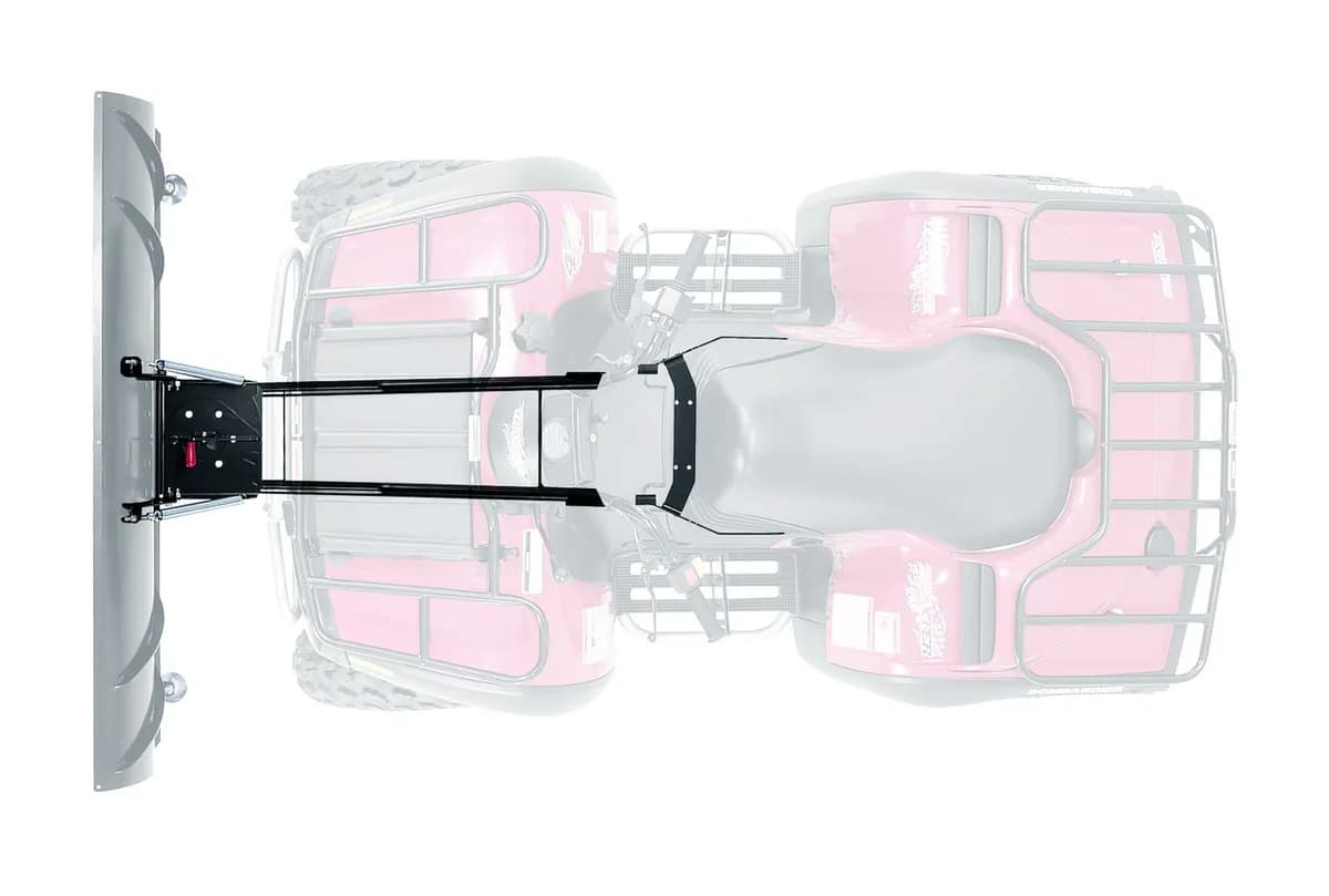 Warn - Center Plow Mount For Can-Am Outlander. Requires Warn 103790 Provantage II ATV Center Mount Pushtube And Any Length of Warn Provantage II Blade
