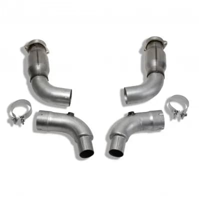 Bbk Mustang gt 3 Short Mid Pipe w/ Converters For 1633/0 1856/0 Headers