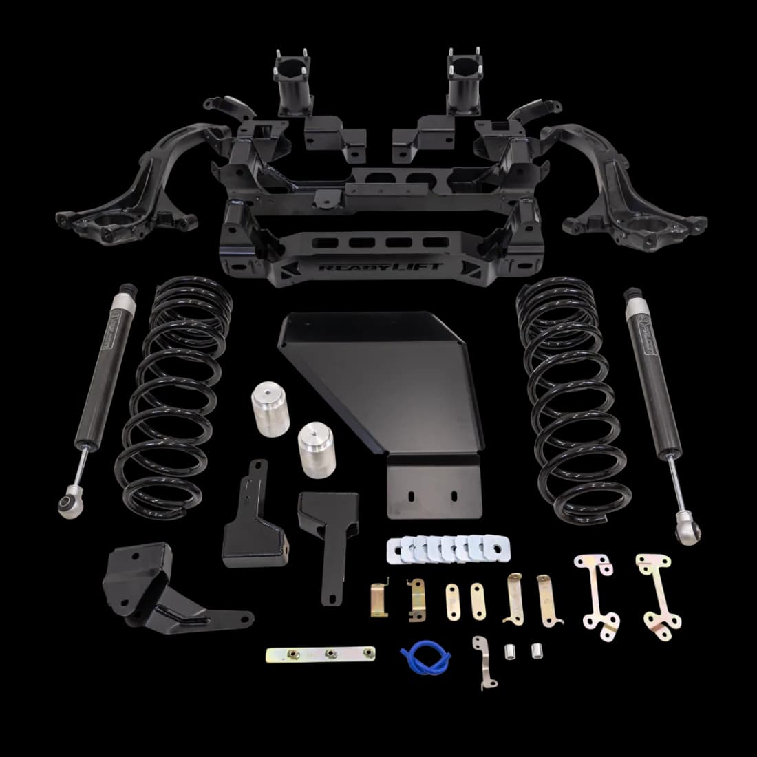 22c Toyota RWD 4WD 6in Lift Kit With Falcon 1.1 Monotube Shocks w/ Rear Coil s
